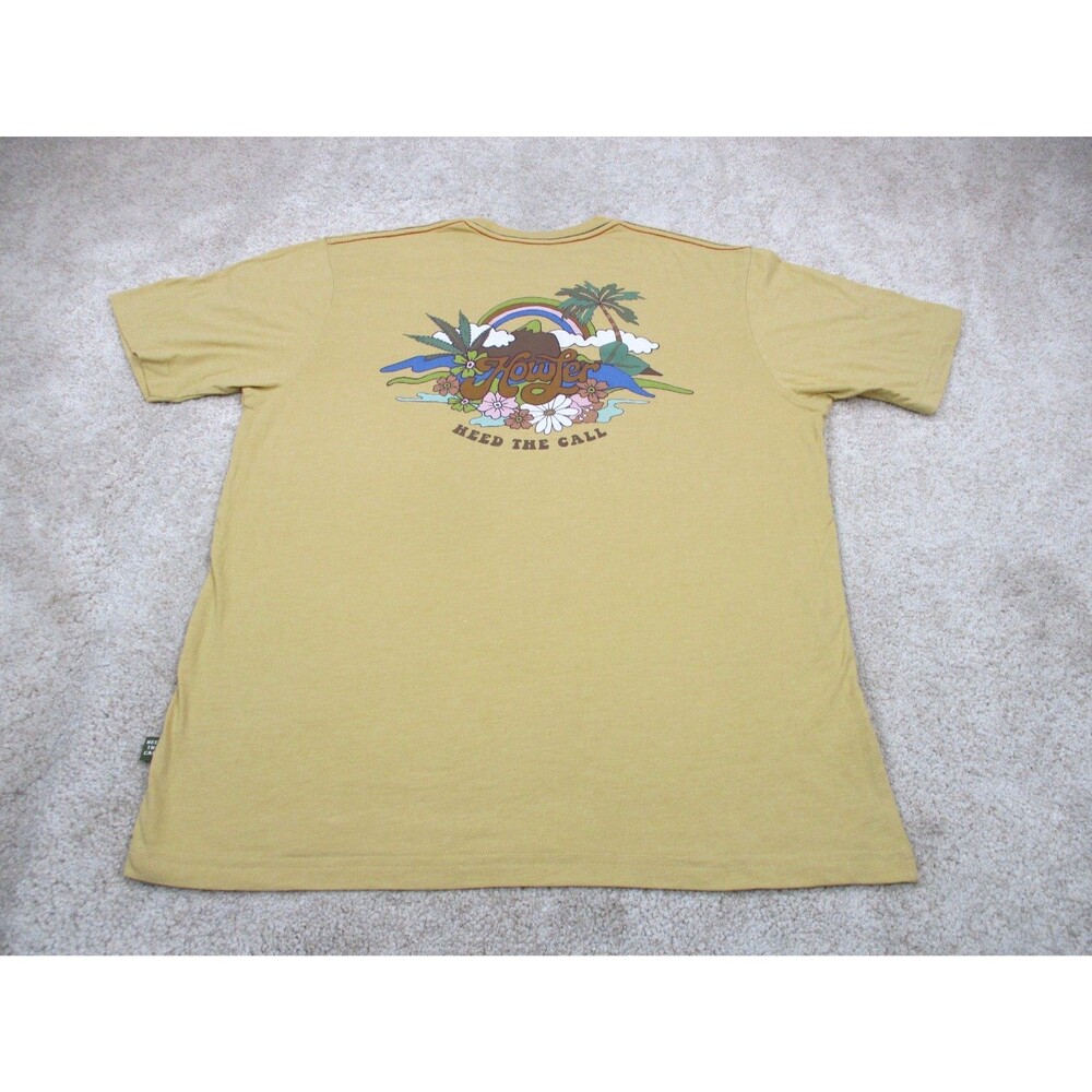 Howler Brothers Bros Shirt Mens Extra Large XL Beach Graphic Print Short Sleeve*